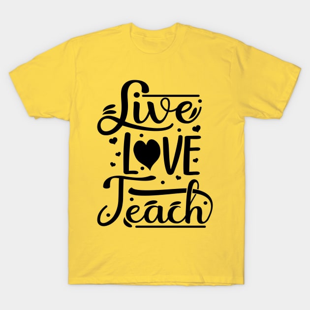 Teacher Quotes Element Design Vector T-Shirt by RubyCollection